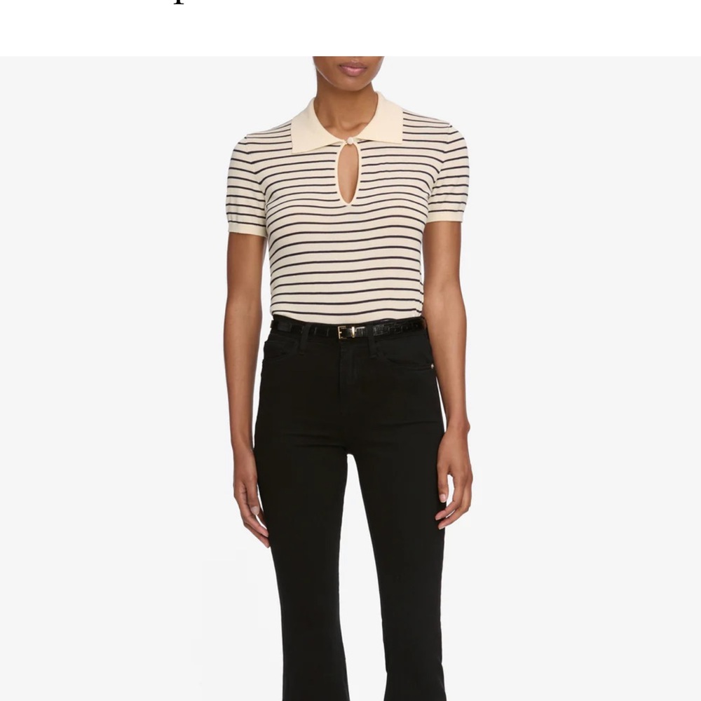 Frame Denim LeCrop Mini Boot Black Jeans